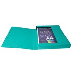 Exacompta Classeurs élastiqués A4 40 mm Carton comprimé Brillant 8 Pièces