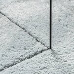 vidaXL Tapis HUARTE à poils courts doux et lavable bleu 80x250 cm