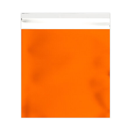Lot de 50 sachet alu mat orange 165x165 mm