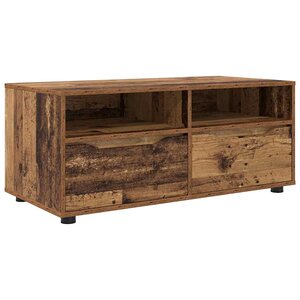 vidaXL Meuble TV Bois Ancien 100 x 48 x 43 cm Bois d'ingénierie