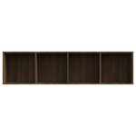 vidaXL Bibliothèque/Meuble TV Chêne marron 143x30x36cm Bois ingénierie