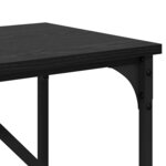 vidaXL Table console Chêne noir 100 x 32 x 75 cm Bois d'ingénierie