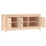 vidaXL Armoire à chaussures 110x38x45 5 cm Bois de pin massif