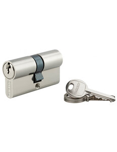 THIRARD - Cylindre de serrure double entrée SA UNIKEY (achetez-en plusieurs  ouvrez avec la même clé)   30x30mm  3 clés  nickelé - THIRARD