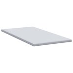 vidaXL Coussins de Matelas Blanc 90 x 190 cm