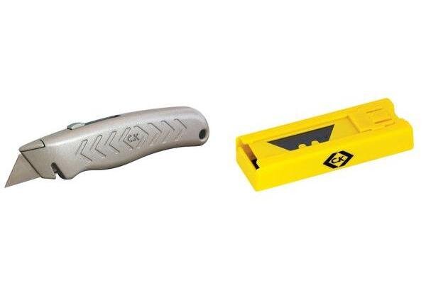 Cutter  avec lames rétractables  lame: 0 6 mm C.K