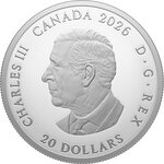 Monnaie TURTLE ISLAND Argent 20$ Canada 2026