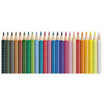 Crayons de couleur Colour GRIP, étui de 36 FABER-CASTELL