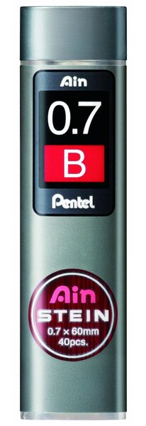 Etui de 40 Mines 0 7 mm AIN STEIN C277 dureté B PENTEL