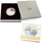 Pièce de monnaie en Argent 5 Dollars g 42 Millésime 2026 Ice Age SABER-TOOTHED TIGER