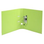 Classeur à levier Prem'Touch int/ext polypropylène - Dos 50mm - A4 maxi - Vert anis x 10 EXACOMPTA