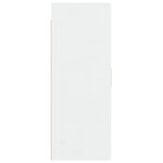vidaXL Armoire murale suspendue Blanc 69 5x34x90 cm