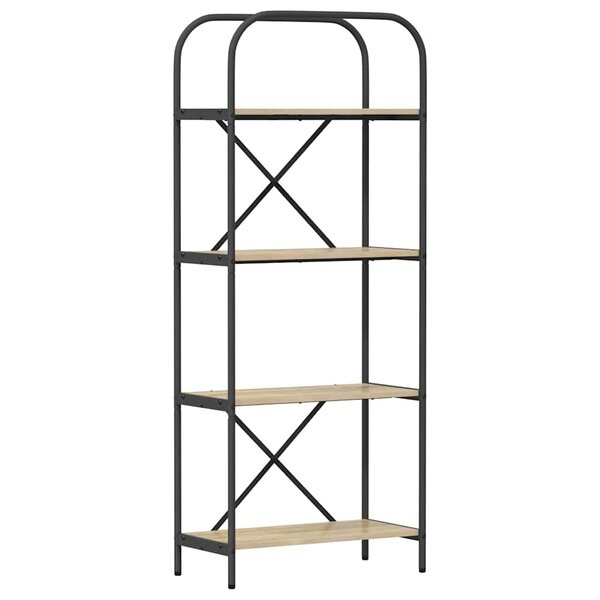 vidaXL Étagère Chêne Sonoma 60 x 30 x 146 cm Bois d'ingénierie