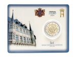 Pièce de monnaie 2 euro commémorative Luxembourg 2024 BU - Bon pour 1 Franc Puddleur