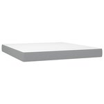 vidaXL Lit avec matelas 120x190 cm bois massif de pin