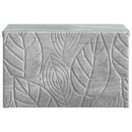 vidaXL Table d'appoint murale 2 Pièces Gris béton 34 5 x 33 x 20 cm