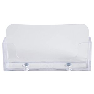 Distributeur De Cartes De Visite 1 Case - Cristal - X 16 - Exacompta