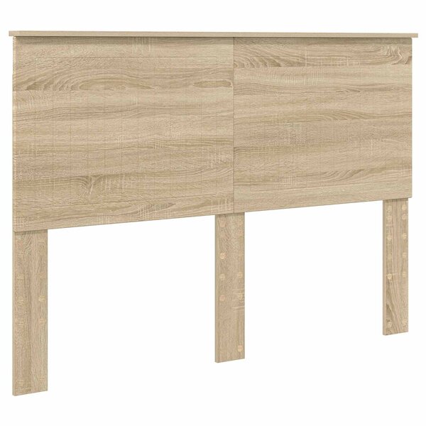 vidaXL Tête de lit Chêne Sonoma 140 cm Bois d'ingénierie