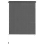 vidaXL Store roulant d'extérieur 140 x 140 cm Anthracite