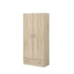 PARISOT Armoire 2 portes décor chene L78 cm - VARIA