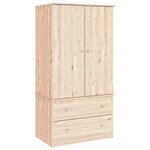 vidaXL Garde-robe ALTA 90x55x170 cm bois massif de pin