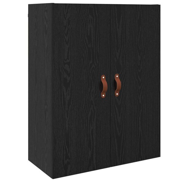 vidaXL Meuble mural Noir 69 5 x 34 x 90 cm Bois d'ingénierie