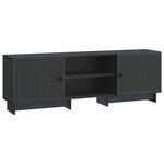 vidaXL Meuble TV Noir 150 x 31 x 50 cm Bois d’ingénierie