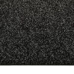 Vidaxl dalles de tapis de sol 20 pcs 5 m² noir