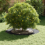 vidaXL adapté pour anneau d'arbre plat Anthracite Ø60 / 90 cm Acier