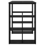 vidaXL Bureau Chêne noir 90 x 50 x 75 cm Bois d'ingénierie