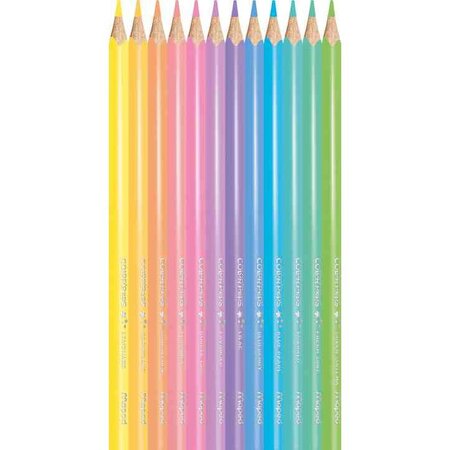 Étui de 12 Crayons de couleur Mini - Assortiment Dessin MAPED Color'Peps  832500