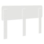 vidaXL Tête de lit Blanc 140 cm Bois d'ingénierie