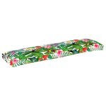 vidaXL Set de coussins de palette Floral 2 Pièces Jungle tropicale