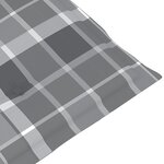 vidaXL Chaises inclinables de jardin lot de 4 et coussins Bois acacia