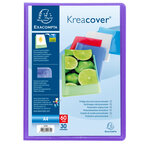 Porte vues perso. chroma KC A4 100V ass. x 8 EXACOMPTA