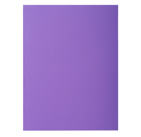 Paquet 100 Sous-Chemise ROCK'S Papier 80g Teintes Vives Violine x 10 EXACOMPTA