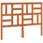 vidaXL Tête de lit cire marron 150 cm bois massif de pin