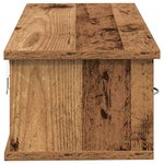 vidaXL Armoire murale vieux bois 60x26x18 5 cm bois d'ingénierie