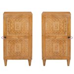 vidaXL Buffet Marron clair 33 5 x 40 x 75 cm