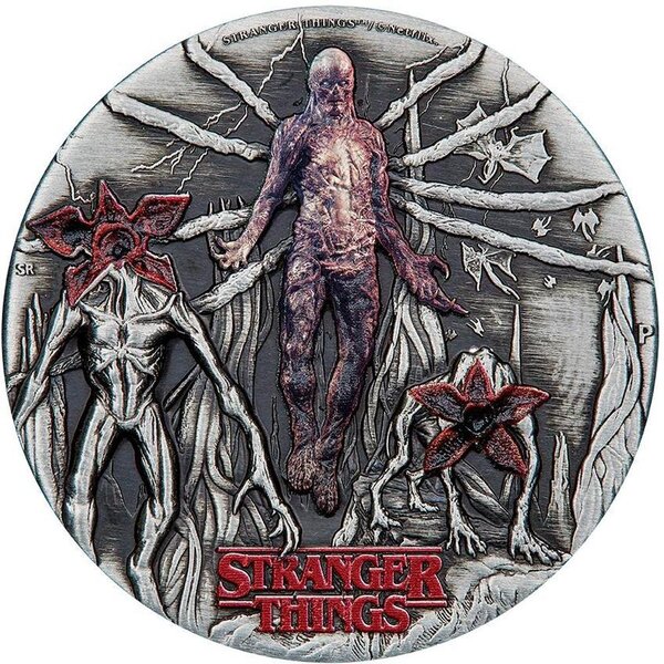Pièce de monnaie en Argent 2 Dollars g 62.2 (2 oz) Millésime 2026 STRANGER THINGS VILLAINS