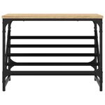 vidaXL Étagère à chaussures chêne sonoma 60x30x45 cm bois d'ingénierie