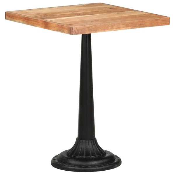 vidaXL Table de bistro 60x60x76 cm Bois d'acacia massif