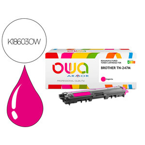 Q-connect toner laser - compatible Brother TN247M - Magenta - 2300p