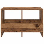 vidaXL Étagère à magazines Bois ancien 68 5 x 30 x 45 cm