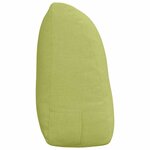 vidaXL Coussin de Dos Vert clair 120 x 24 x 50 cm tissu