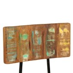 vidaXL Chaises à manger lot de 2 bois de récupération solide