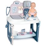 Smoby centre de soins de bébé jouet avec accessoires