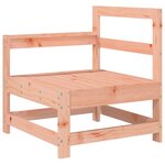 vidaXL Salon de jardin 4 Pièces bois massif sapin de douglas