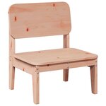 vidaXL Chaise de jardin 60x52 5x72 cm bois massif de douglas
