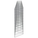 vidaXL Mur de gabion Acier galvanisé 450 x 30 x 100 cm